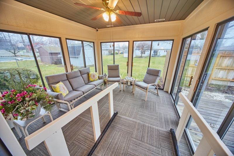 Sunroom with Panoramic Windows